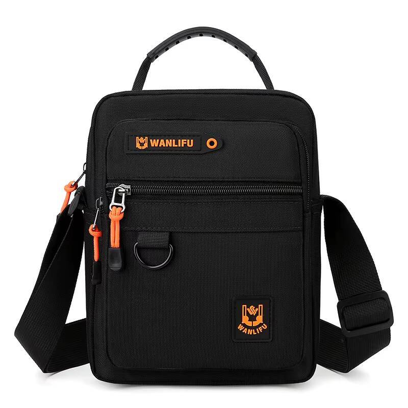 New Fashion Shoulder Waterproof Oxford Casual Crossbody For Men Light Weight Messenger Bag Black Nylon Male Handbag ddmynov
