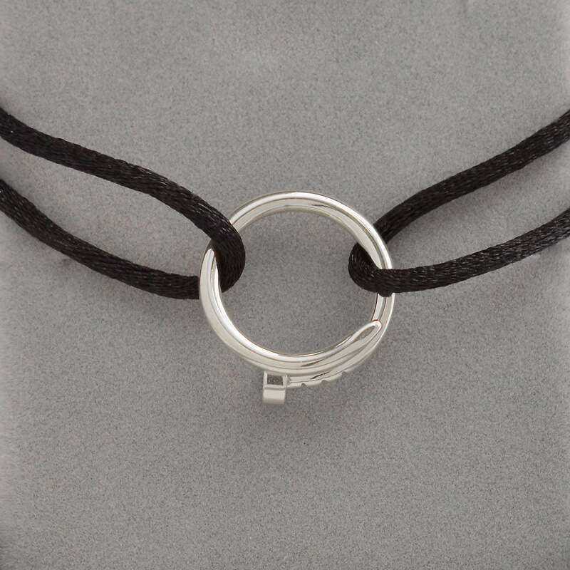 Handwoven Couple's Nail Bracelet, Simple and Elegant Adjustable Open Bracelet