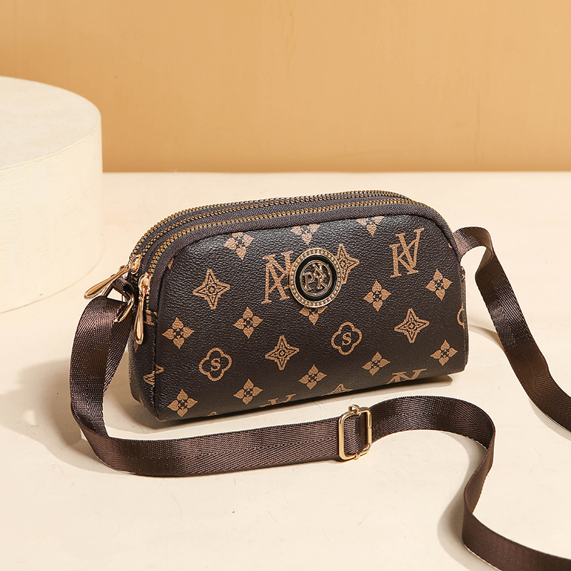 Designer Wallet New Niche Fashion Versatile Crossbody Phone Elegant Mommy Coin Purse Bags Light Luxury Women's Bag
