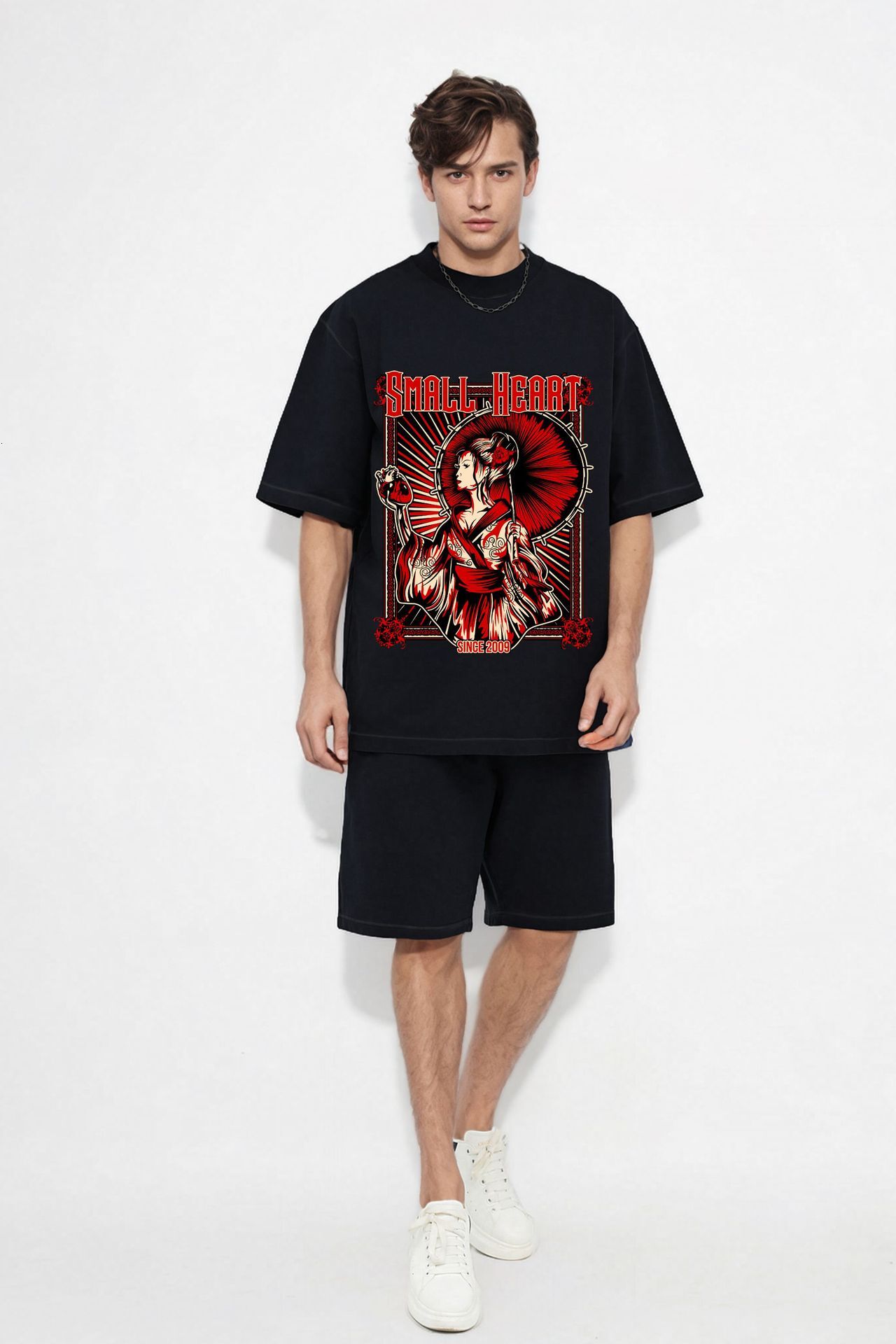 2025 Summer new women's T-shirt new fashion short sleeved T-shirt retro men's and women's loose cartoon printed T-shirt new designer T-
