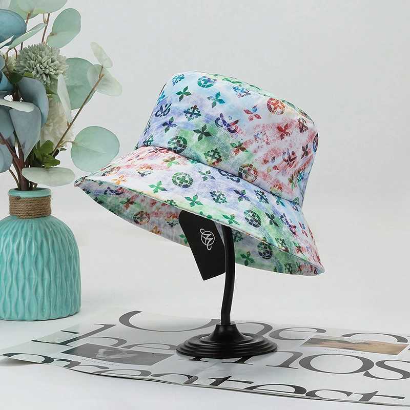 Summer Unisex Harajuku Bucket Hat Graffiti Women Men Fishing Fisherman Hat Autumn Outdoor Panama Hip Hop Cap for Bob Femme Gorro Y250707