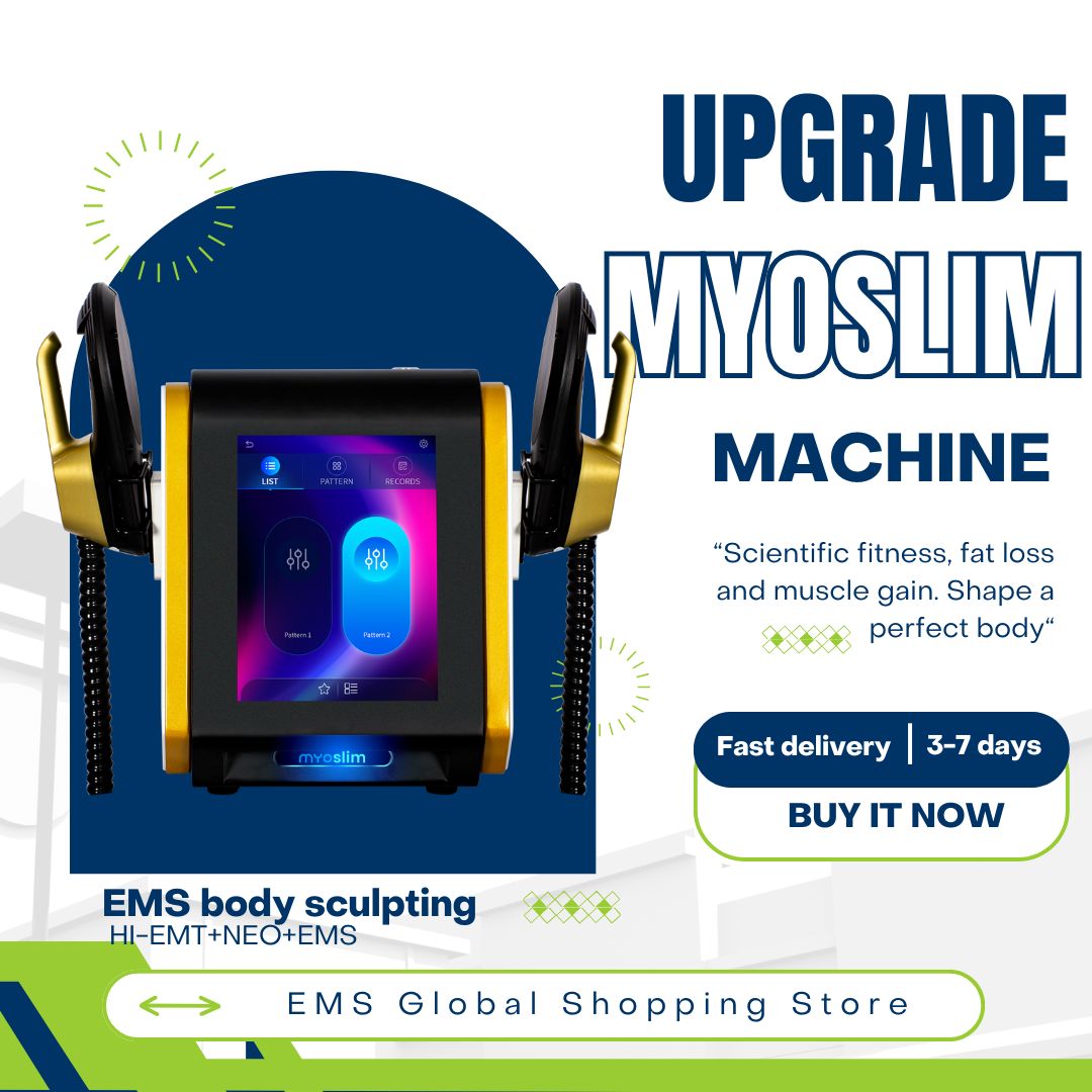 Professional Myoslim EMS Body Contouring Machine For Home Use or Beauty Salon Fat Loss Muscle Toning and Body Definition