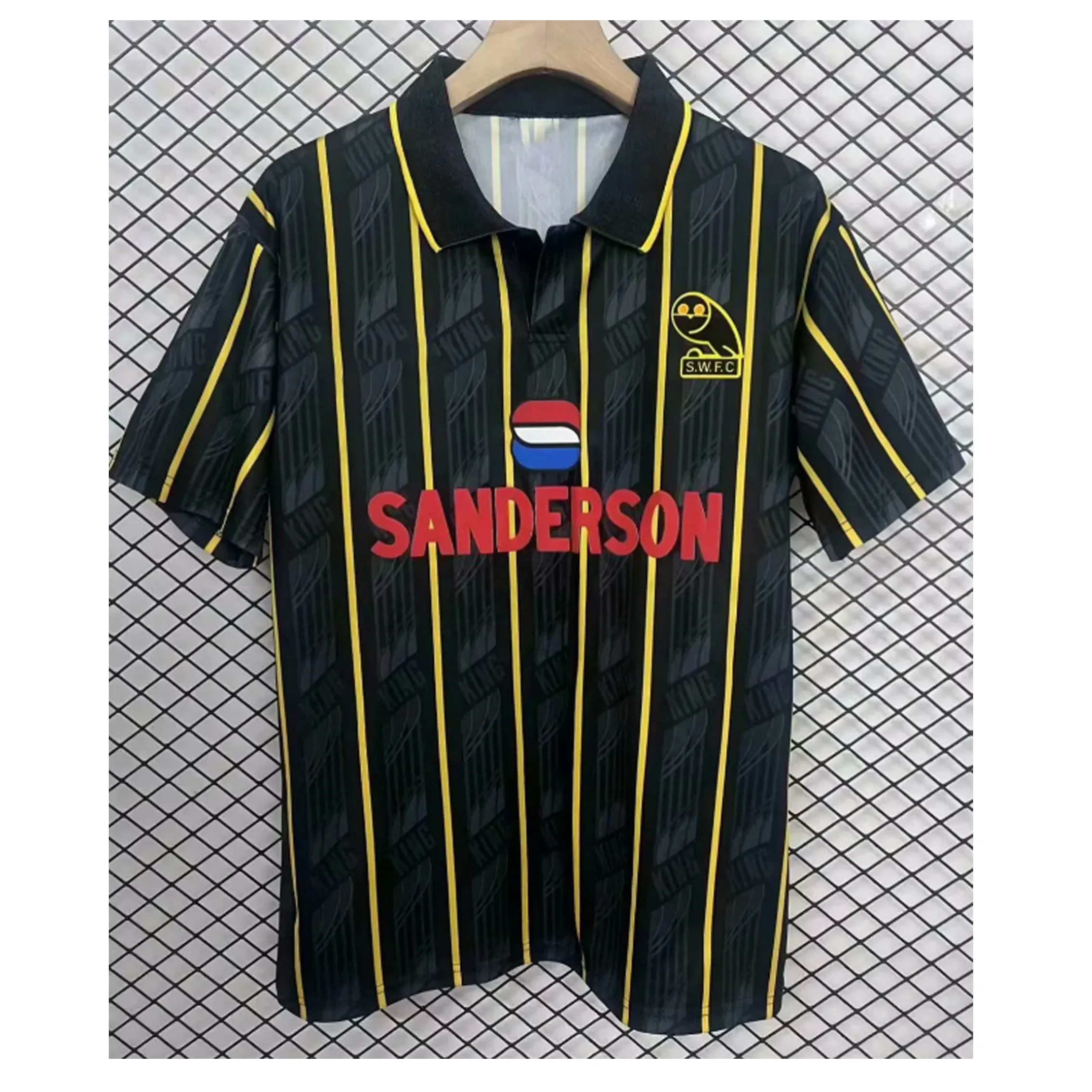 25 26 Home SANDER BERGE BREWSTER MCBURNIE SHARP 1992 SHEFFIELD OHARE soccer jerseys men kids kit UNITEDs 1993 SHEFFIELD Wednesday Away Third football shirts