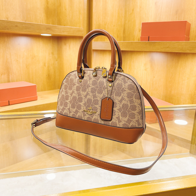 Designer Shell Handbag for Women 2025 New Fashion Printed Shoulder Trendy Textured Crossbody Light Luxury Women's Bag