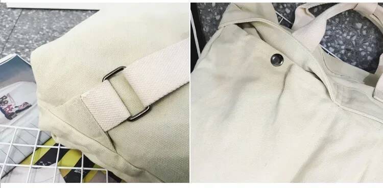 Solid Color Backpack Laptop Canvas Women backpacks High Capacity Female Schoolbag For Teenages Girls Travel Bag Mochila Mujer high-quality