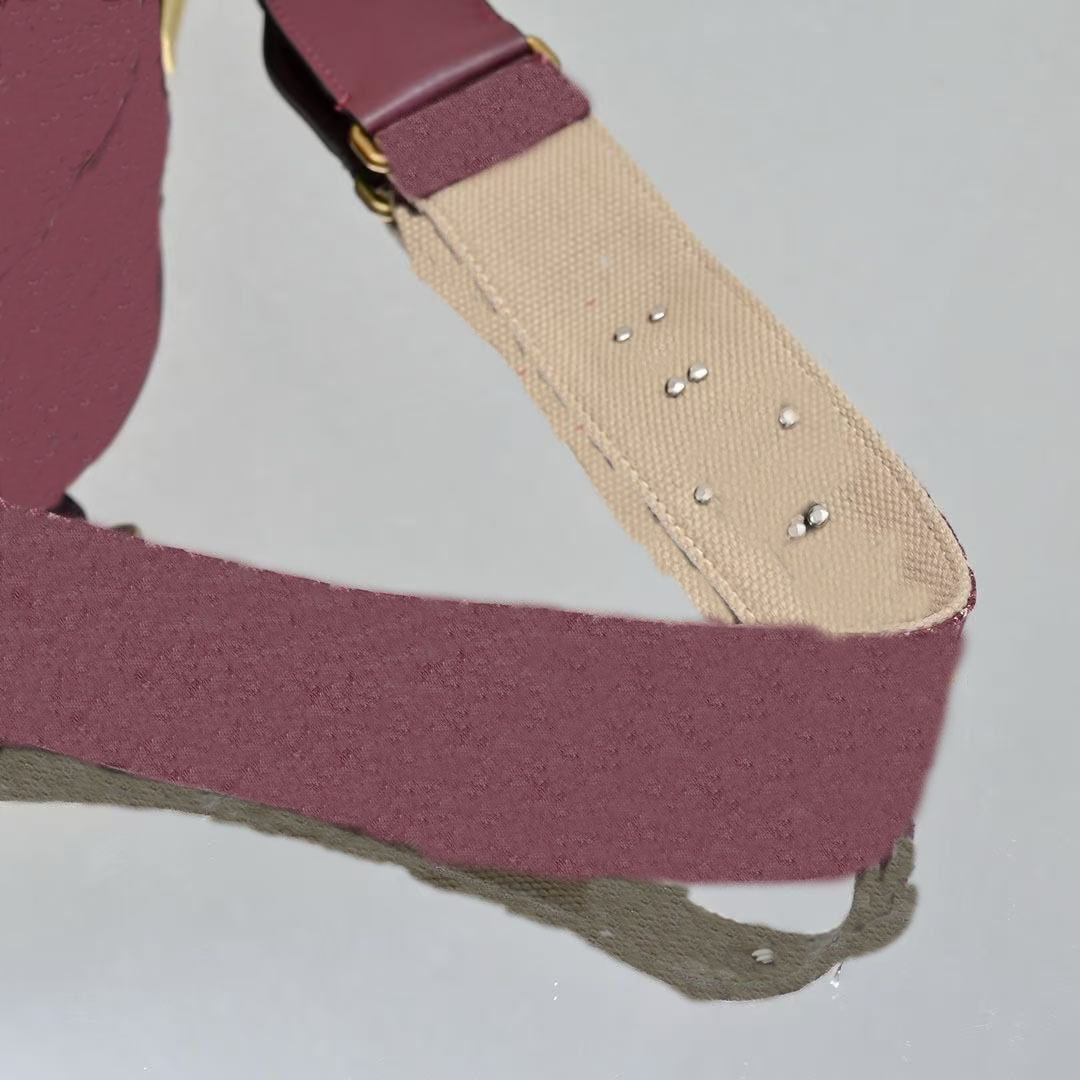 2025 luxury designer old flower classic handbag casual handbag leather one-shoulder makeup bag and cross-body bag