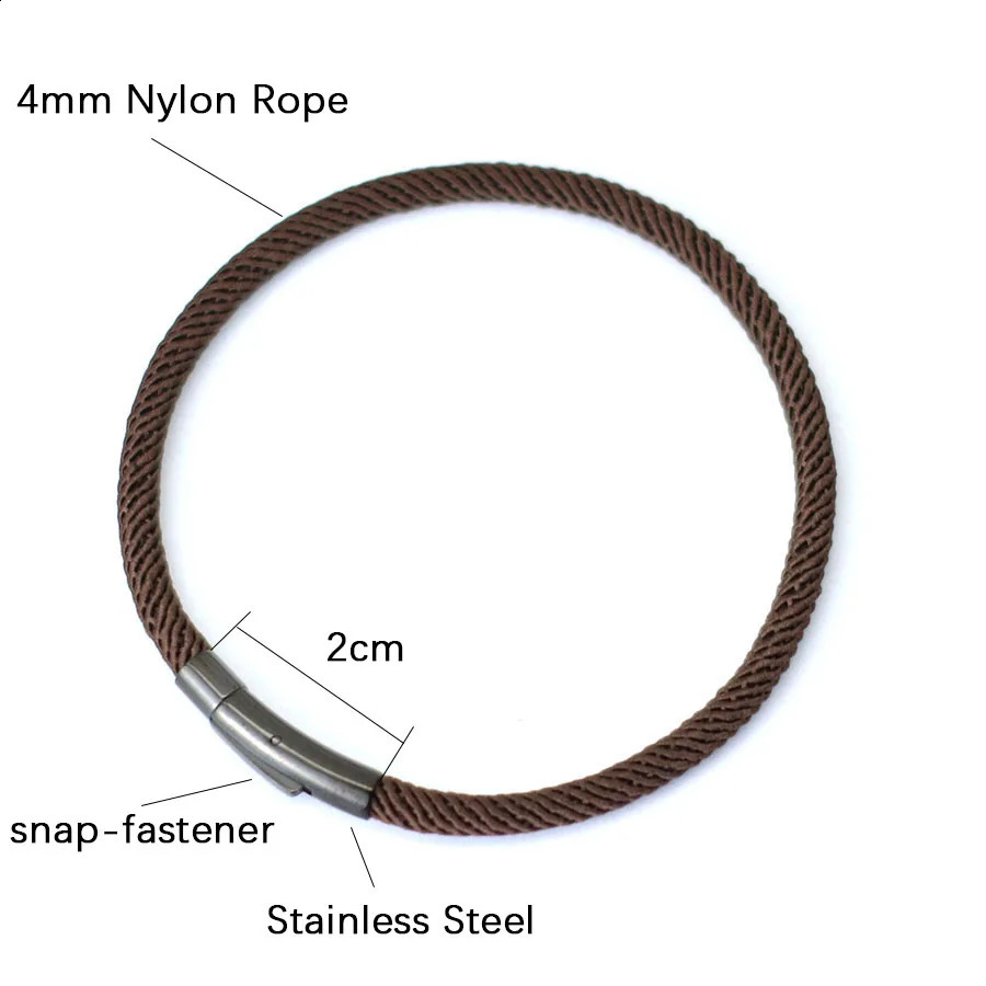 Fashion Stainless Steel Buckle Bracelet Bangle Unisex 4mm Milan Thread Charm Gift for Lover Leisure Accessories Jewelry 250707