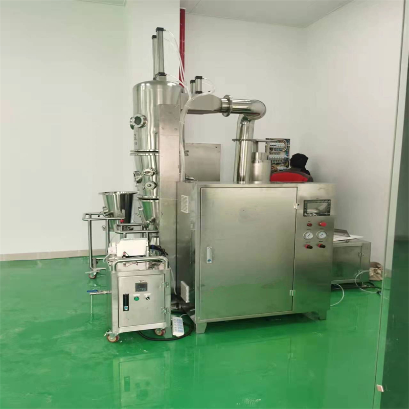 High Efficiency Fluidized Fluid Bed Granulating Granulator Equipment Dryer Machine