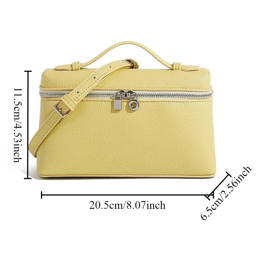 Fashion lunch PU material mini fashion women's new net red with the same handbag box crossbody small bag high-quality