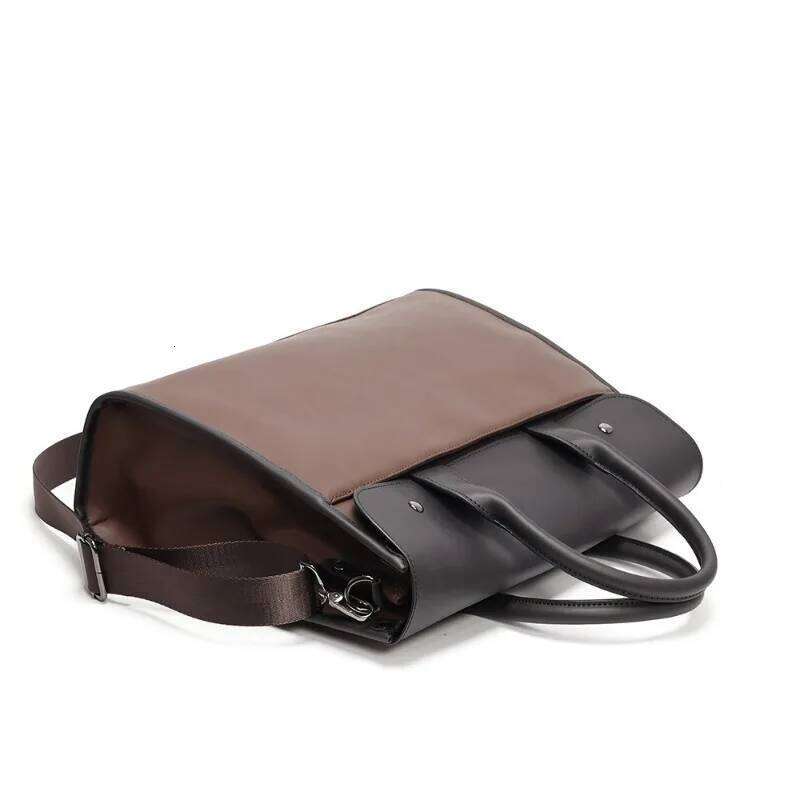 Large Capacity Handbags Briefcases Retro Fashion Crossbody Bags Men Shoulder Messenger Satchels Male Top-Handle Bag