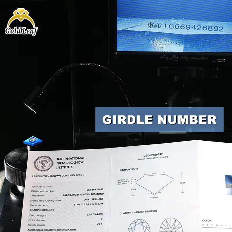 IGI Certified Oval Cut Lab Diamond DEF Color 0.5CT 1CT 1.5CT 2CT 3CT 4CT 5CT VVS VS HPHT CVD Lab Grown Diamond for Ring Making