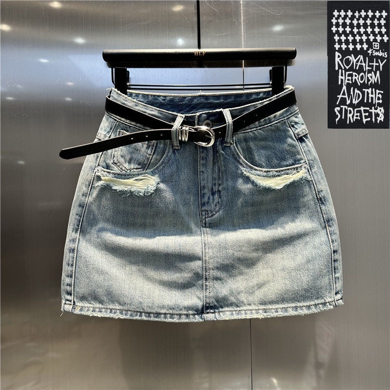 Womens ksubis jeans Brand Long Jean Denim Shorts Cycling Pant Short Cowboy Skirt Girl Jeans Gray Side Same Spring Summer Black Burnou