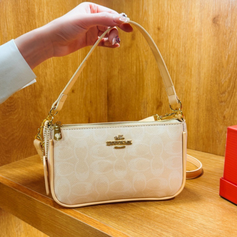 Designer High-End for Women 2025 New Korean Style Printed Small Square Underarm Fashion Shoulder Crossbody Light Luxury Women's Bag