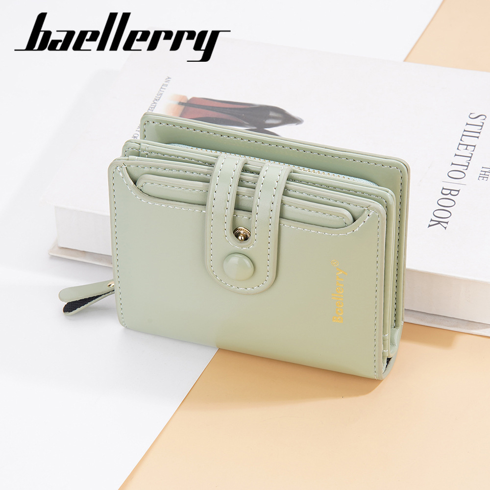 Designer New High-end Card Holder Integrated Short Oil Wax Leather Student Ins Coin Purse Wallet Light Luxury Women's Bag