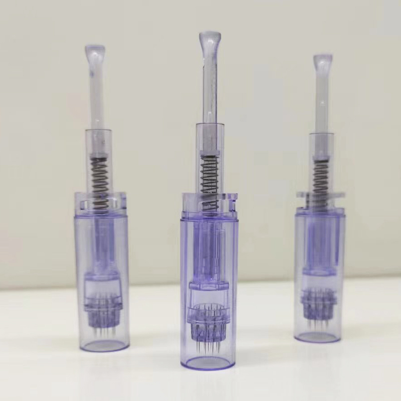 Dermapen Type Cartridges 11-Pin Replacement Needles - 50 Piece Set for Mesotherapy & Skin Care 11 Pin MTS Tips