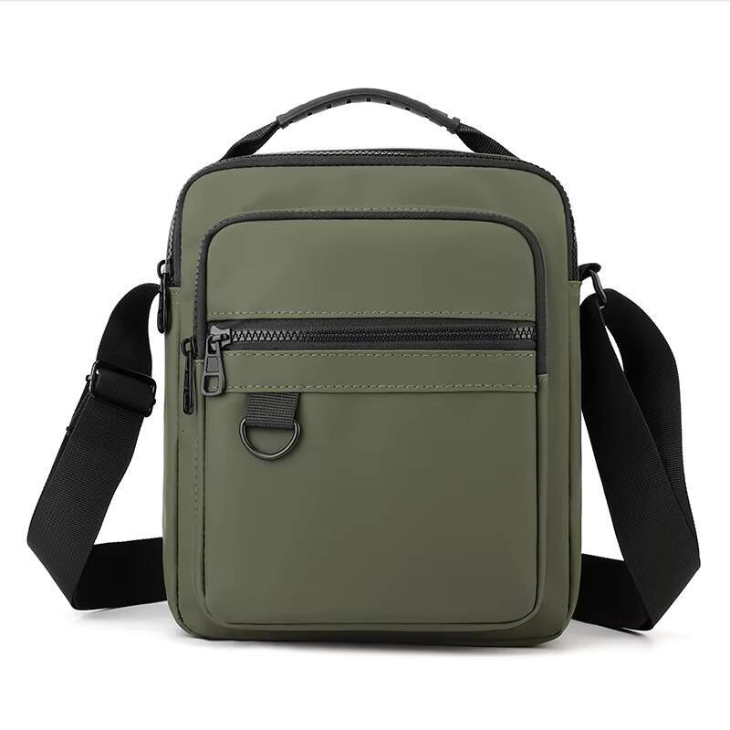 Messenger Sling Bags for Men Casual Oxford Small Zipper Pouch Simple Mini Crossbody Phone Male Side Shoulder Bag ddmynov