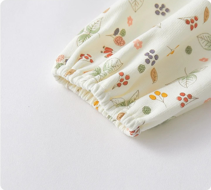 Baby Rompers Comfortable Cotton Onesie Pastoral Style Small Floral Crawling Clothes Outer Wear Small Square Collar Fashionable 250707