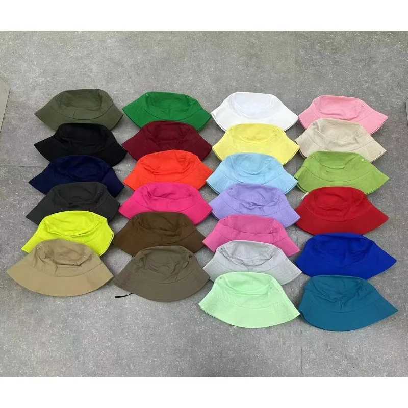 Japanese Simple Solid Color Quick-drying Bucket Hats for Men and Women Summer Outdoor Fishing Sunscreen Versatile Thin Basin Cap Y250707