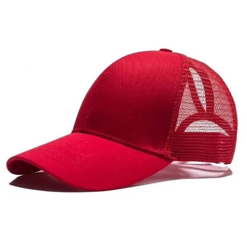 2024 New Ponytail Baseball For Summer Womens Adjustable Black Hat Messy Cap Cotton Girl Snapback Mesh Caps Casual ddmythur