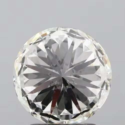 2.00 CT CVD Lab Grown Round Diamond 8.13 MM G Color VS1 Clarity IGI Certified Loose Diamond for Centerpiece