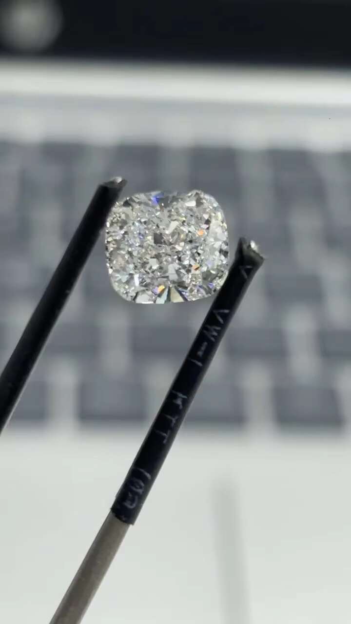 Lab Diamond Wholesale Lab Grown Diamond in Stock CVD 3ct F VS1 Cushion Diamond IGI Certificate for Ring Setting