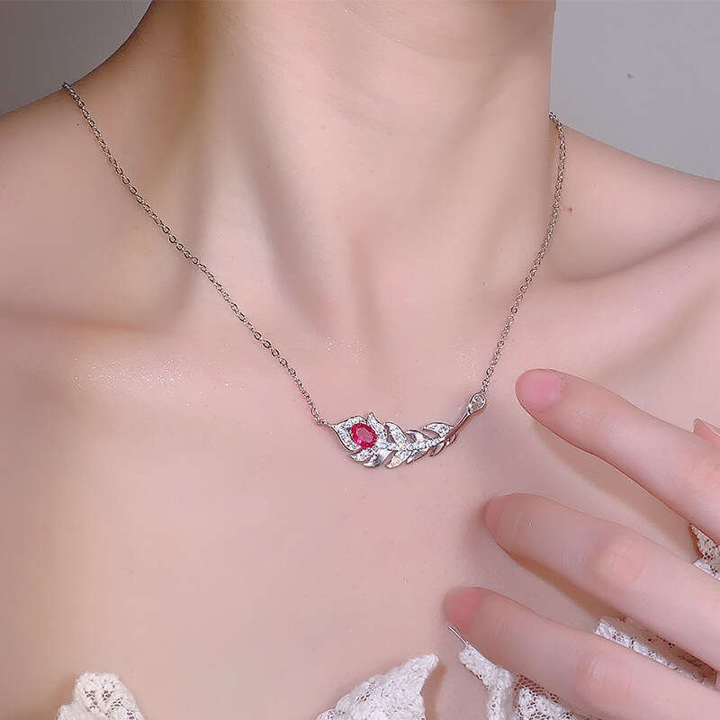 Smile Collarbone Chain Jewelry Valentine's Day Gift Creative Decoration Women's Fashion Accessories Necklace Pendant Eb1