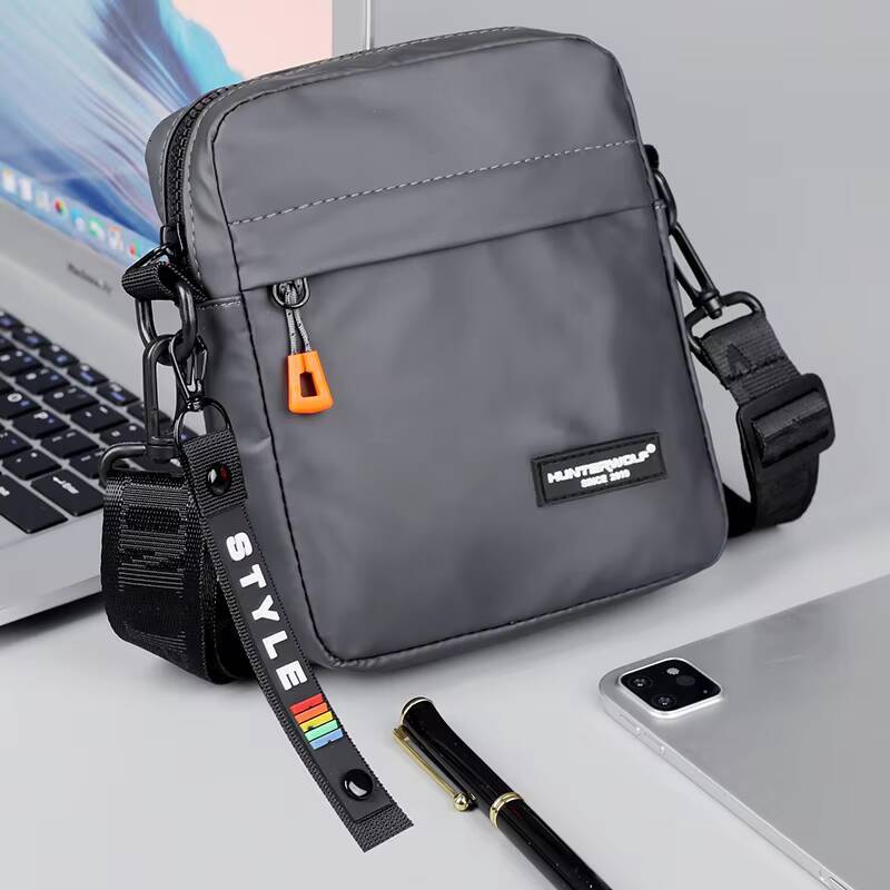 Simple Mini Men Crossbody For Phone Side Casual Waterproof PU Leather Shoulder Bag Business Small Messenger Sling Bags ddmynov