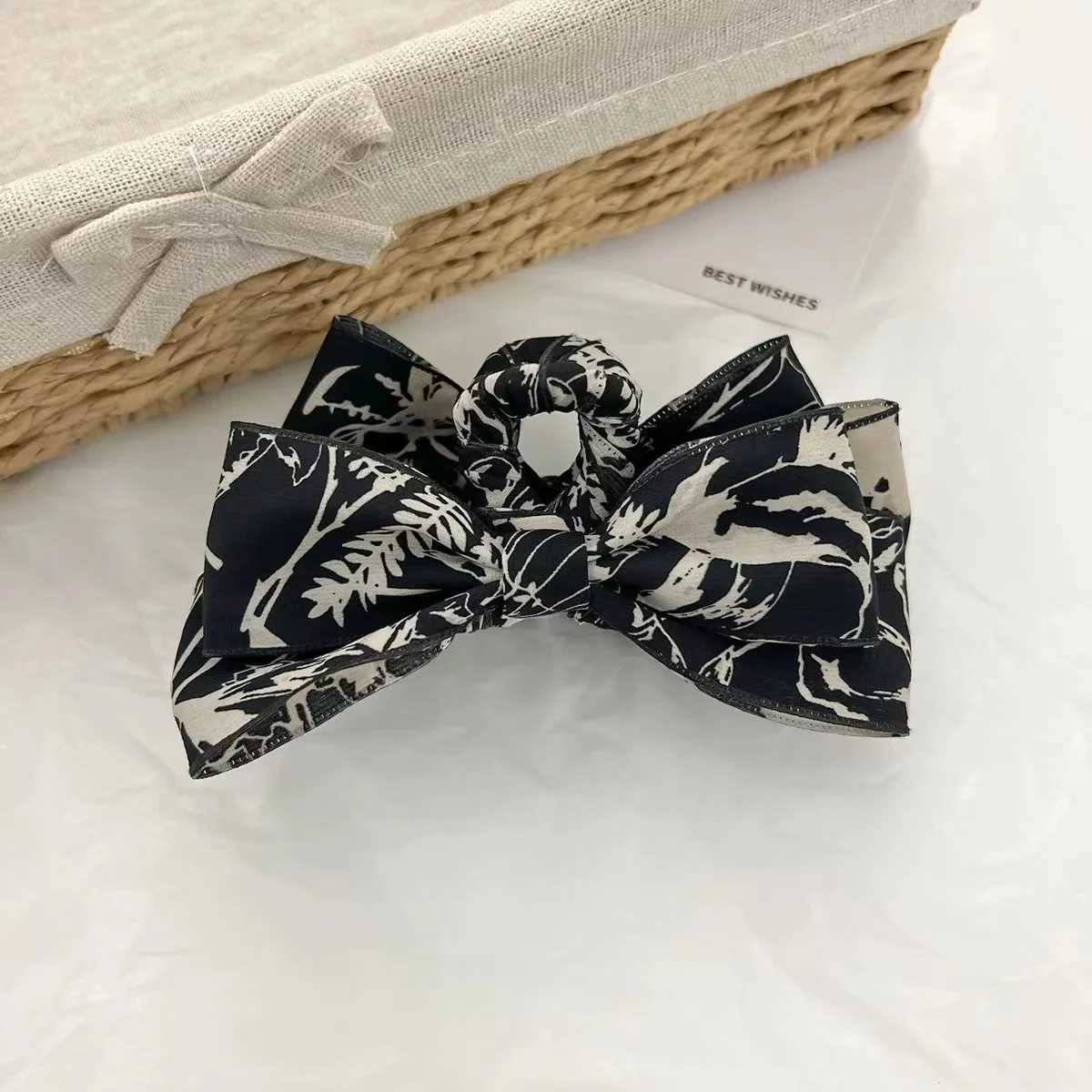 1pc Ink Fairy Style Large Butterfly Knot Hair Clip Womens New Chinese Style Headwear Hair Clip Z250707
