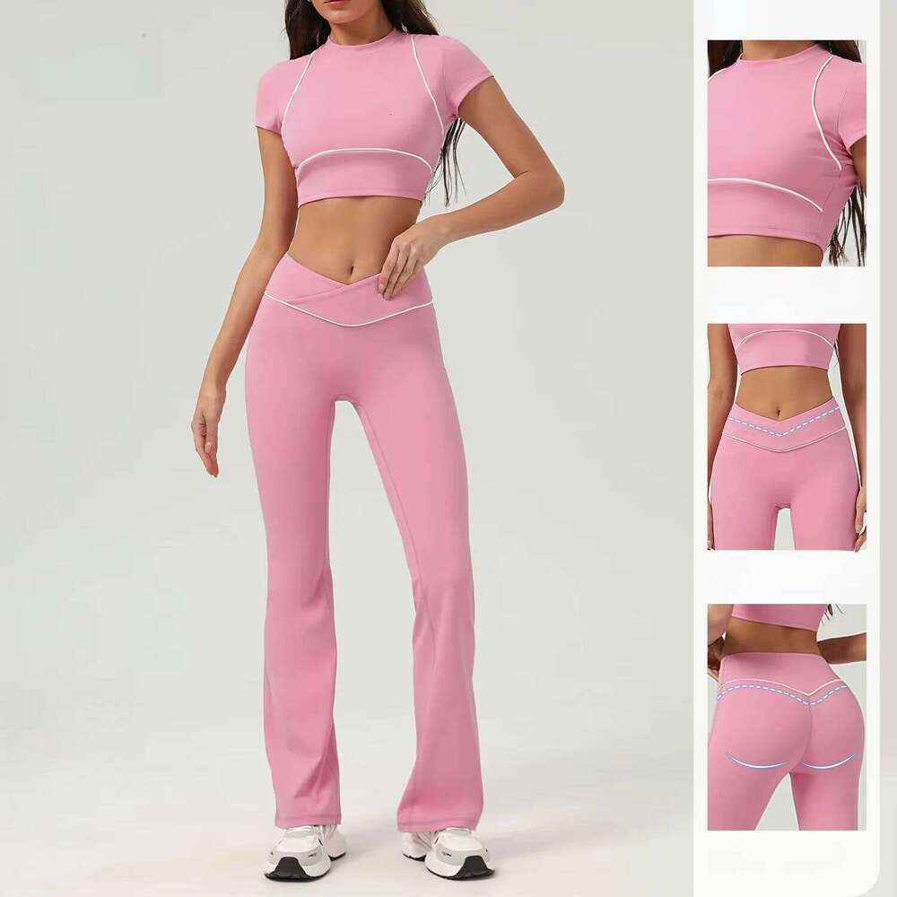 Tennis Sports Fiess High Waist Quick-drying Backless Skinny Golf Badminton Running Workout Clothes Gym Yoga Set for Women