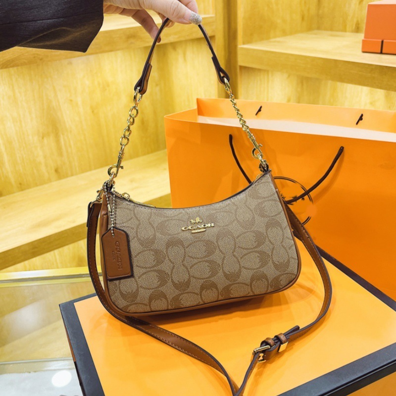 Designer High-End Feel for Women 2025 New Fashion Printed Elegant Underarm Versatile Chain Shoulder Crossbody Light Luxury Women's Bag