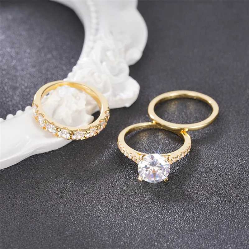 925 Sterling Silver Finger Ring with Dazzling Zircon Daily Wear Statement Rings for Women Party Jewelry Gifts XJ250707