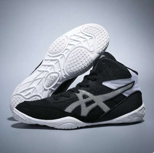 New Children's Wrestling Breathable Professional Fitness Sports Sanda Martial Arts Training Fighting Boxing Shoes
