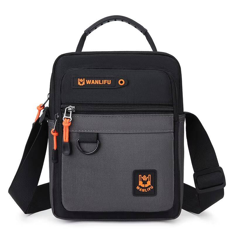 New Fashion Shoulder Waterproof Oxford Casual Crossbody For Men Light Weight Messenger Bag Black Nylon Male Handbag ddmynov