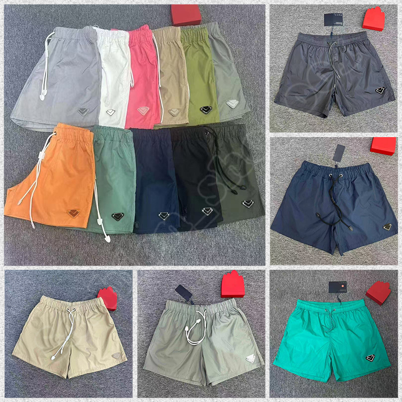 designer mens mesh short Quick dry Leisure classic beach grid drawstring shorts womens colorful short pants Daily Outfit loose fit quarter pants Asian size m-3xl