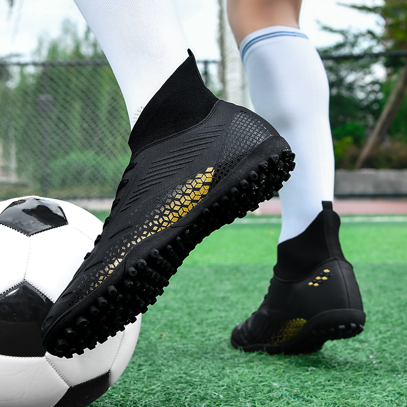 Men's & Women's Long Stud Football Shoes: Anti-Slip TF Broken Studded Training and Competition Footwear