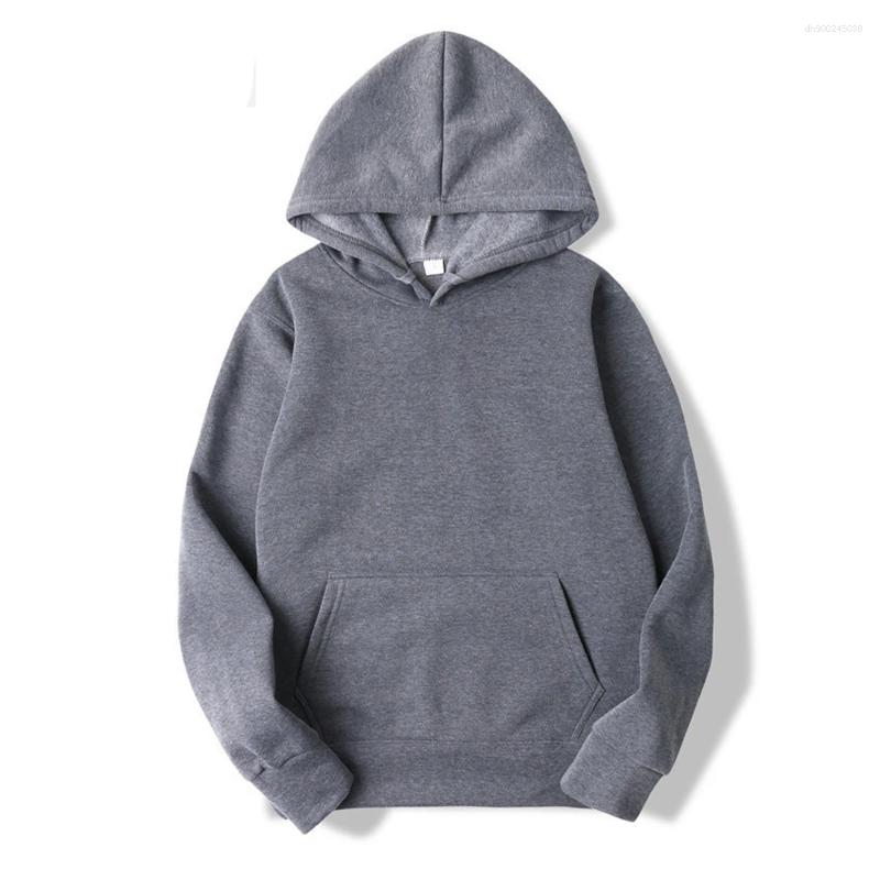 Men's Hoodies Women Pullover Spring Autumn Casual Hoodie Sweatshirts Solid Color Oversize Black Sweatshirt For Male