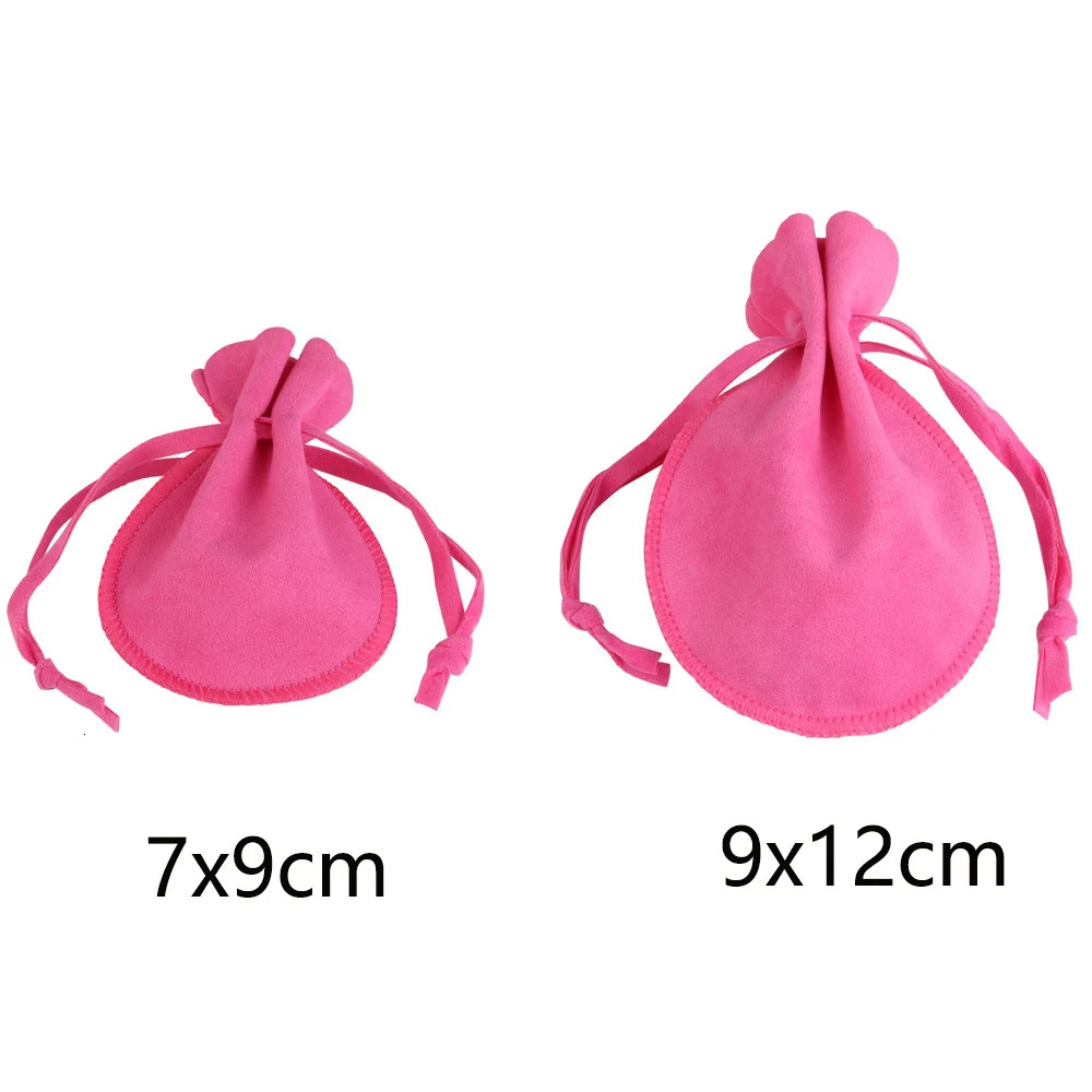 10/25/50pcs 7x9/9x12cm Gourd Velvet Gift Bags Dustproof Flannel Jewelry Packaging Bags Wedding Present Drawable Packing Bags 250702