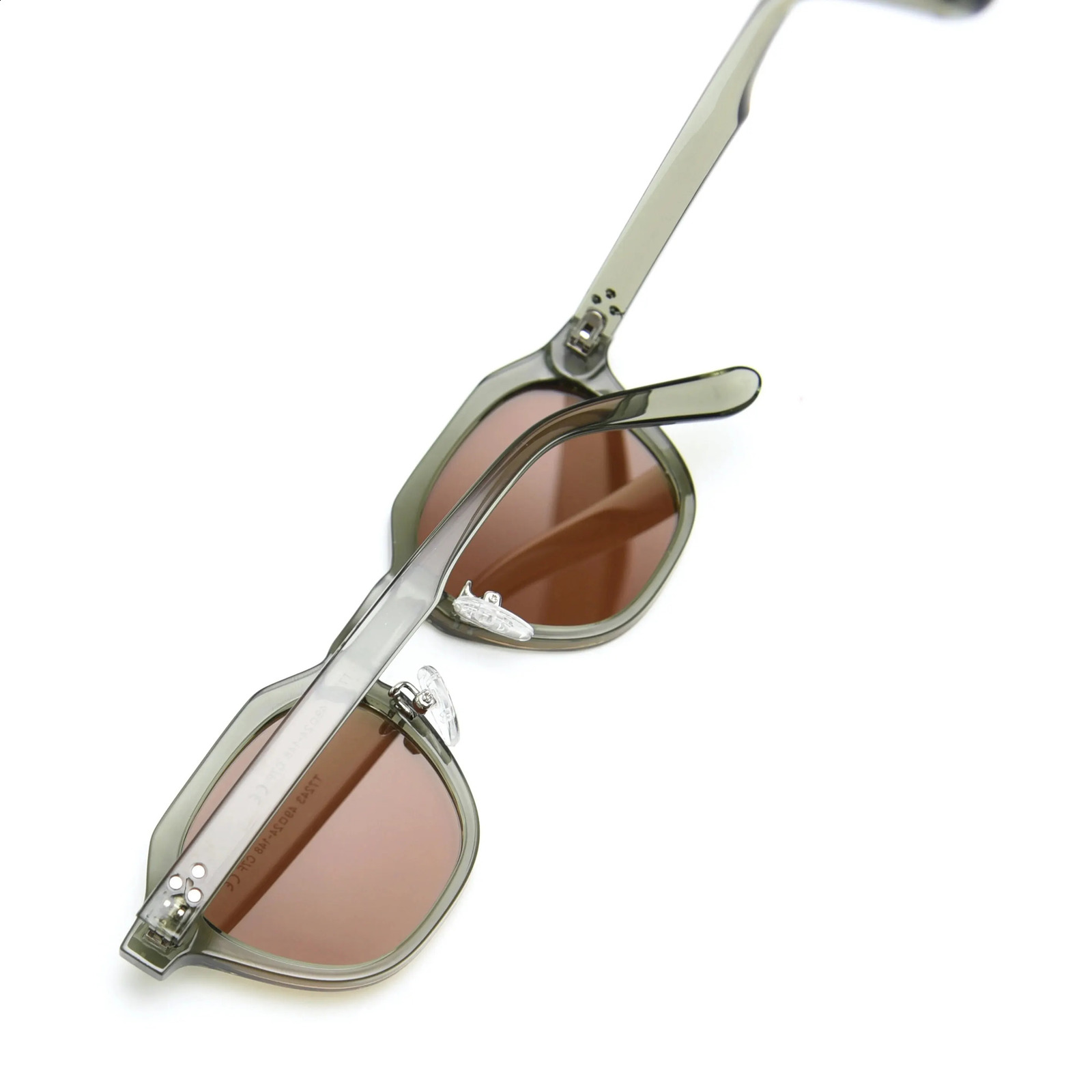Polarized Sunglasses for Women Men TR90 Square Polygon Vintage with Thick Frame y n Retro Eyewear 250707