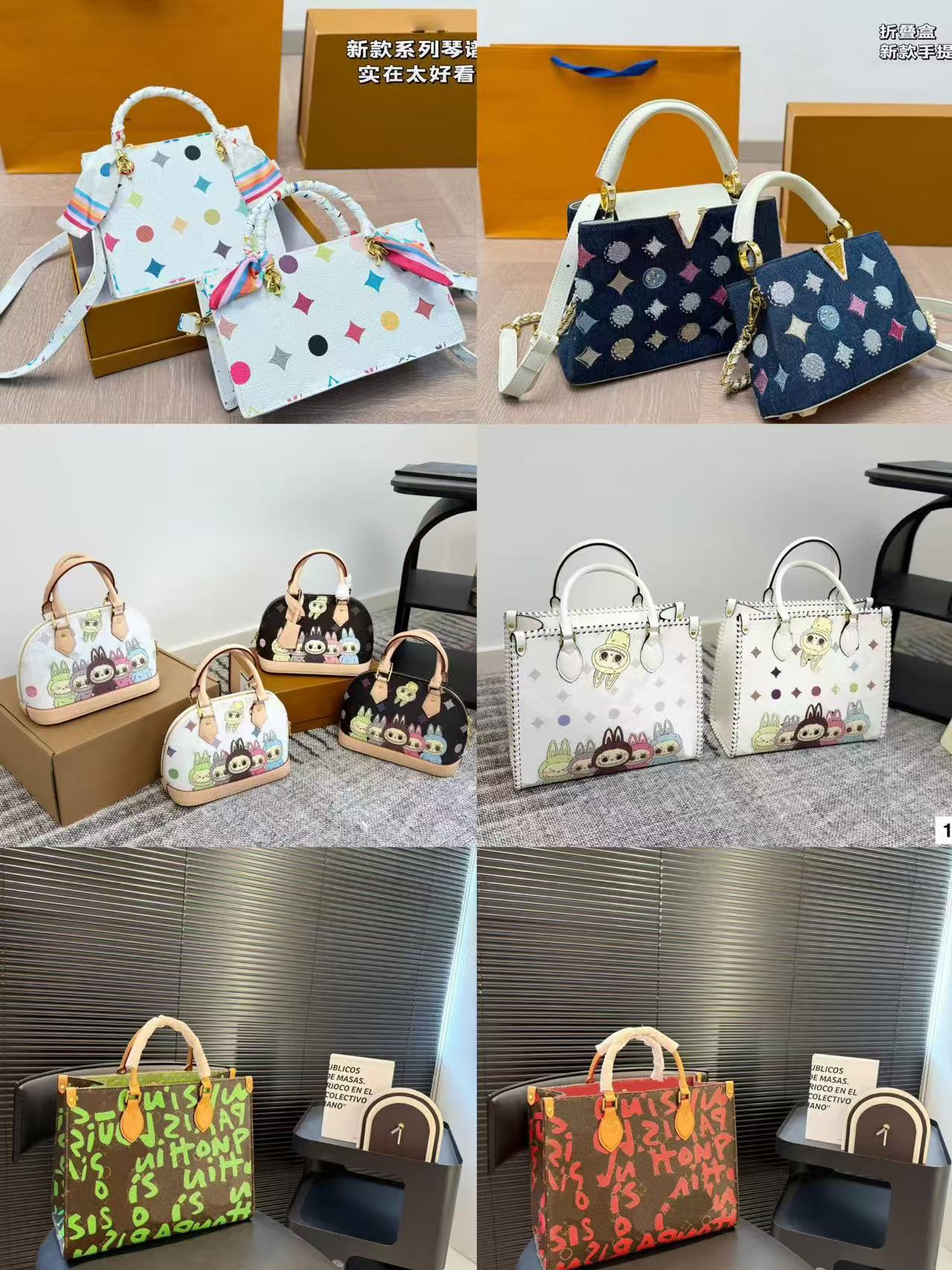 High quality women's handbag luxury handbag women's designer composite bag women's handbag shoulder tote bag wallet handbag655121