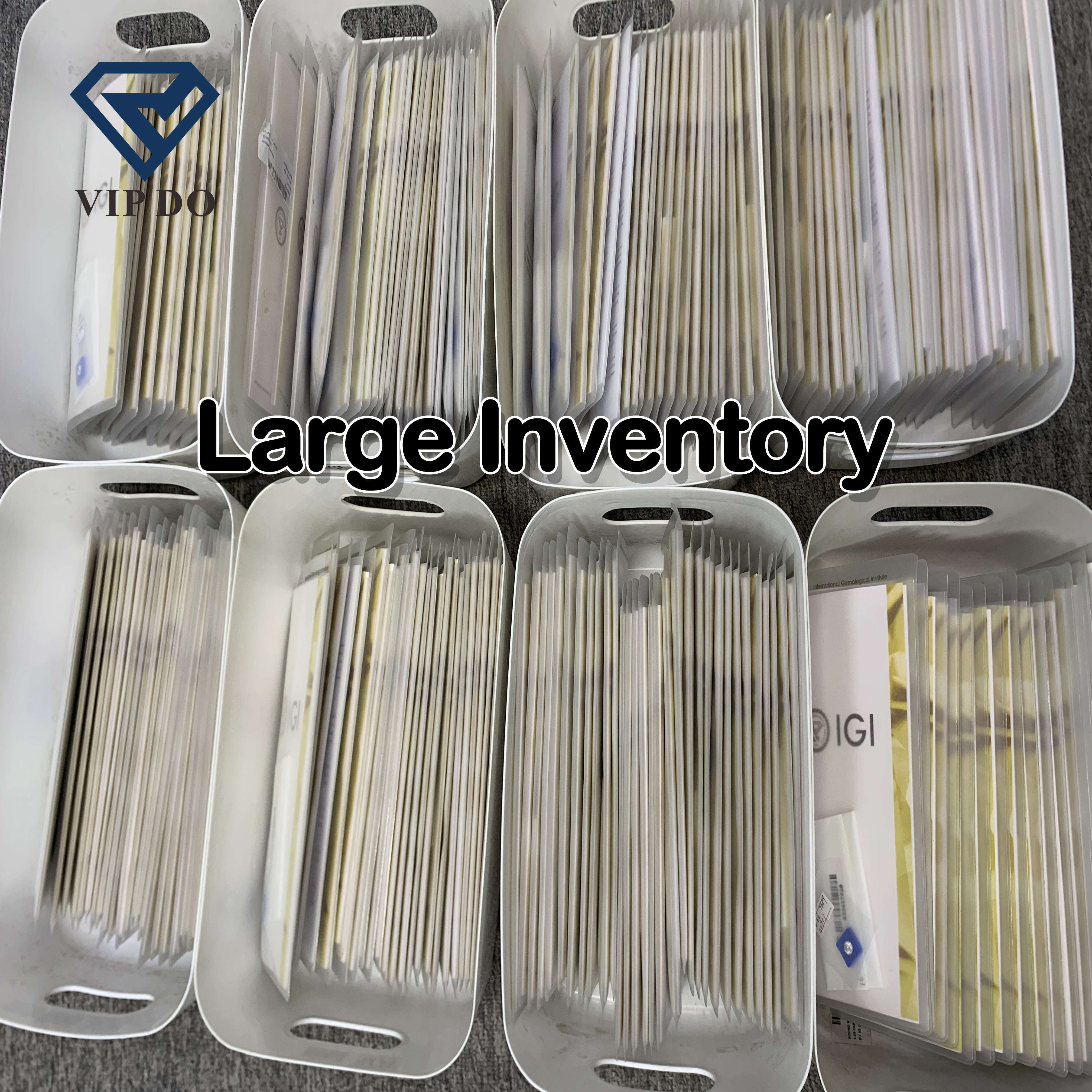 IGI Certificate CVD/HPHT 1CT-3CT DEF Color VVS/VS Clarify Radiant Cut Lab Grown Diamonds Loose Diamonds Lab Cultivated Diamonds