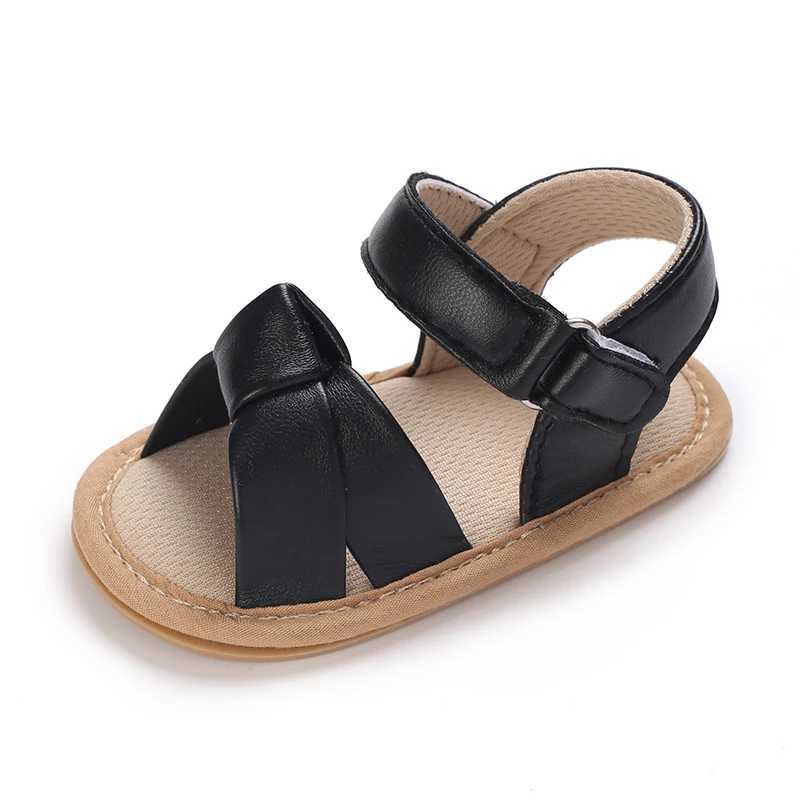 Infant Baby Girl Boy Sandals Comfort Premium Summer Outdoor Casual Beach Shoes with Flower Bowknot Anti-Slip Rubber Sole Newborn R250707