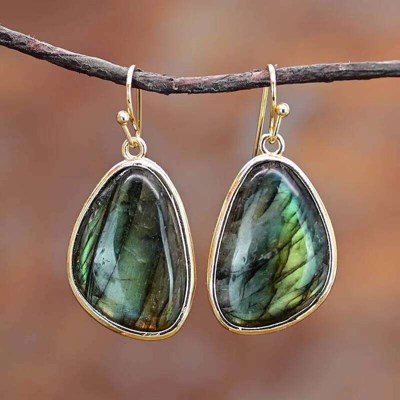 New Simple Labrador Unique Bohemian Style Drop Earrings - Shipped