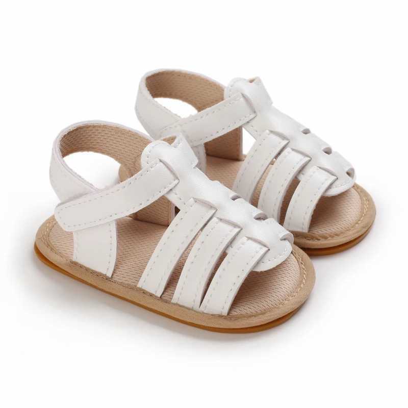 0-18M Baby Girl Sandals With PU Upper High-Quality Soft Sole Anti-Slip Exposed Toes Breathable Summer Outdoor First Walking Shoe R250707