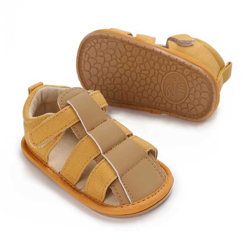 Casual Solid Color Sandals for Baby Boys Breathable Lightweight Walking Shoes for Spring Summer Comfortable Walking Shoes 0-18M R250707