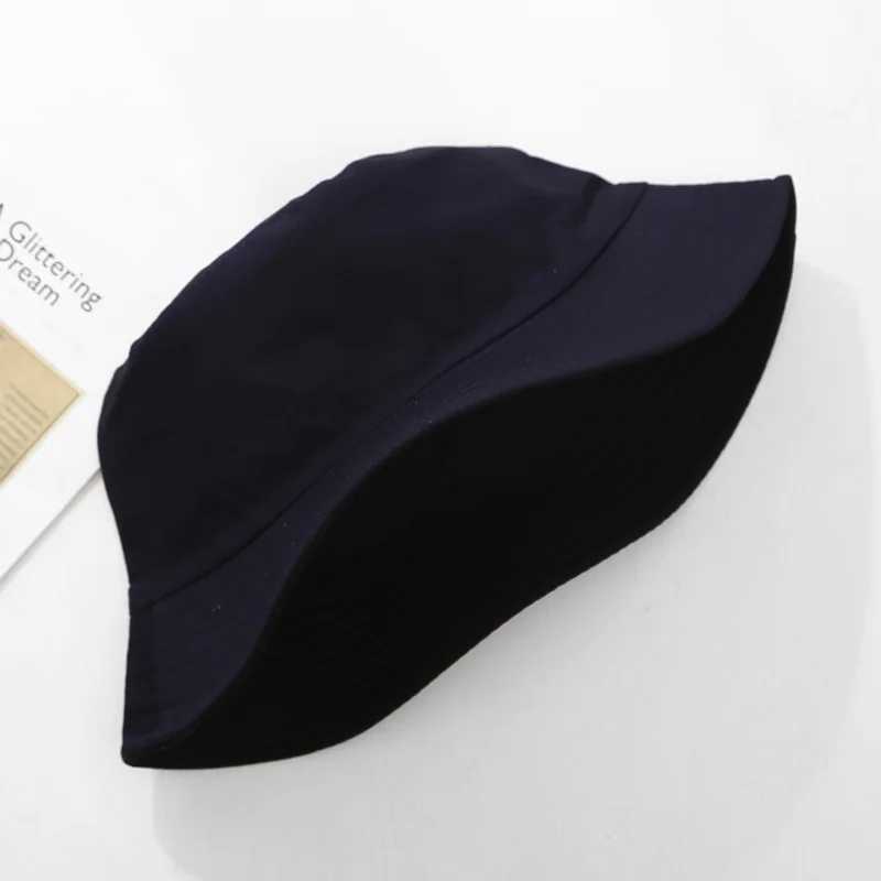 Foldable Bucket Hat Unisex Women Outdoor Sunscreen Cotton Fishing Hunting Cap Men Basin Sun Protection Hat Y250707