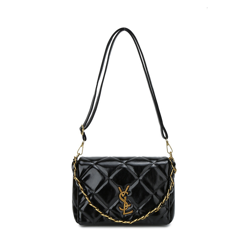 Designer Quilted Chain 2025 New Versatile Fashion Design Sense Small Square Underarm Trendy Women's Light Luxury Bag