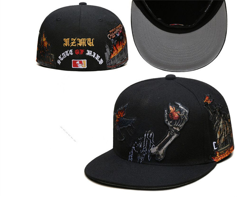 Fitted Designer Size Baseball Football Flat Casual Caps Letter Embroidery Cotton All Teams Sport World Patched Full Closed Ed Hats Mix Order Size 7-75