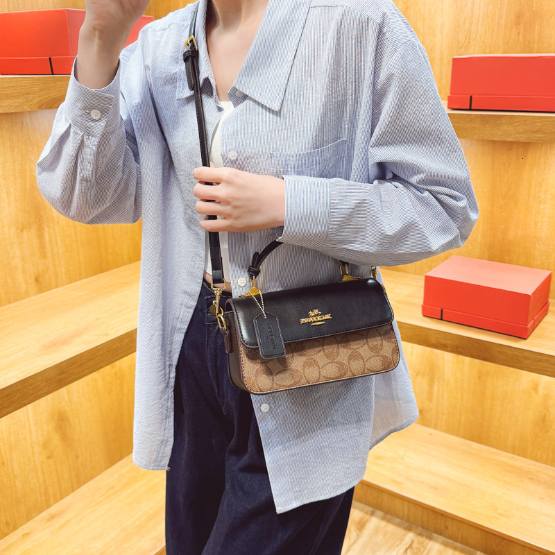 Designer High-End Feel for Women 2025 New Printed Handbag Versatile Fashion Elegant Shoulder Crossbody Light Luxury Women's Bag