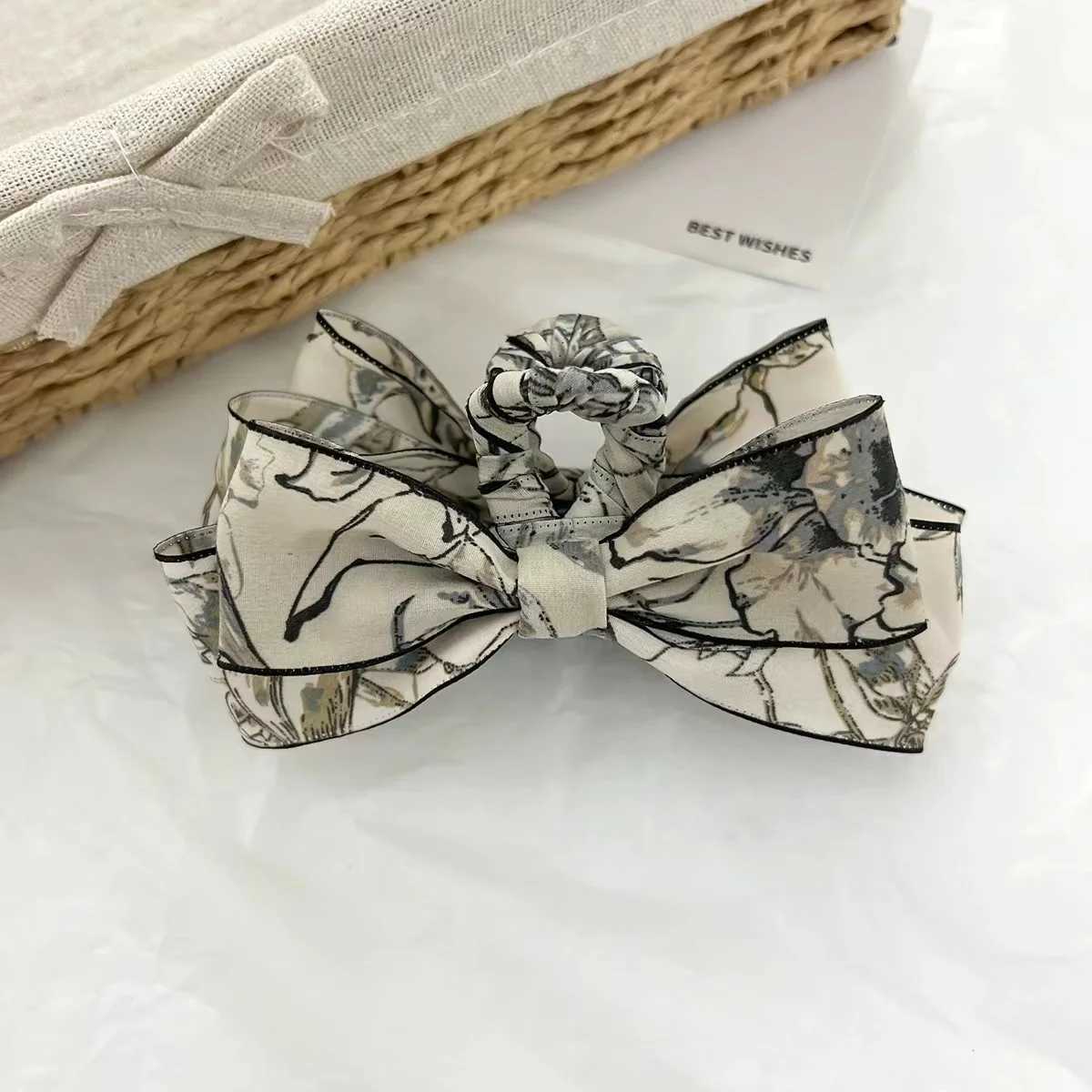 1pc Ink Fairy Style Large Butterfly Knot Hair Clip Womens New Chinese Style Headwear Hair Clip Z250707