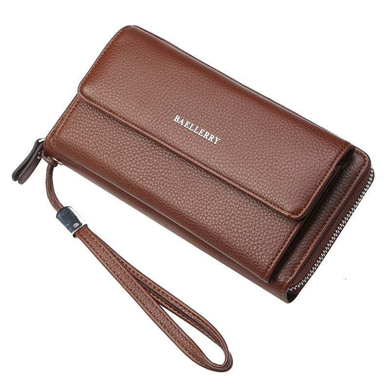 Designer New Long Trendy Brand Multifunctional Large Capacity High-end Wallet Clutch Men's Light Luxury Women's Bag